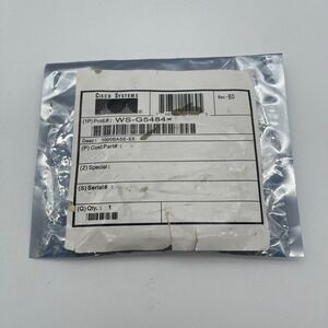 Cisco WS-G5484= 1000BASE-SX GBIC Transceiver Module New Sealed Fiber Optic